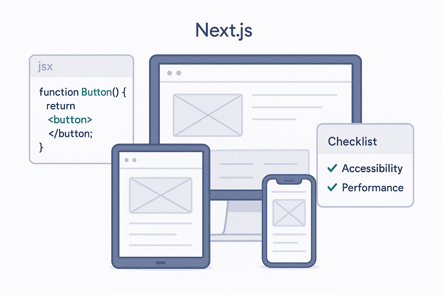 Component-driven web interface