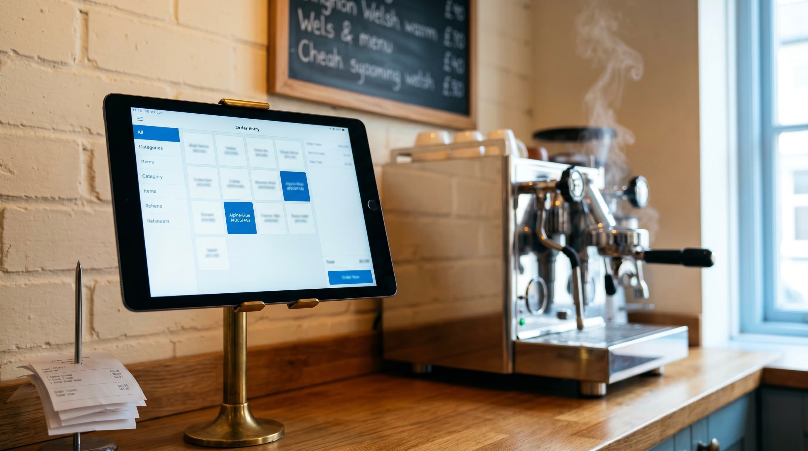 iPad ordering system for UK cafés: when paper tickets stop working